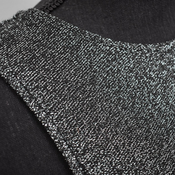 Black and Mint Sparkle Tank Tunic - Picture 2 of 5